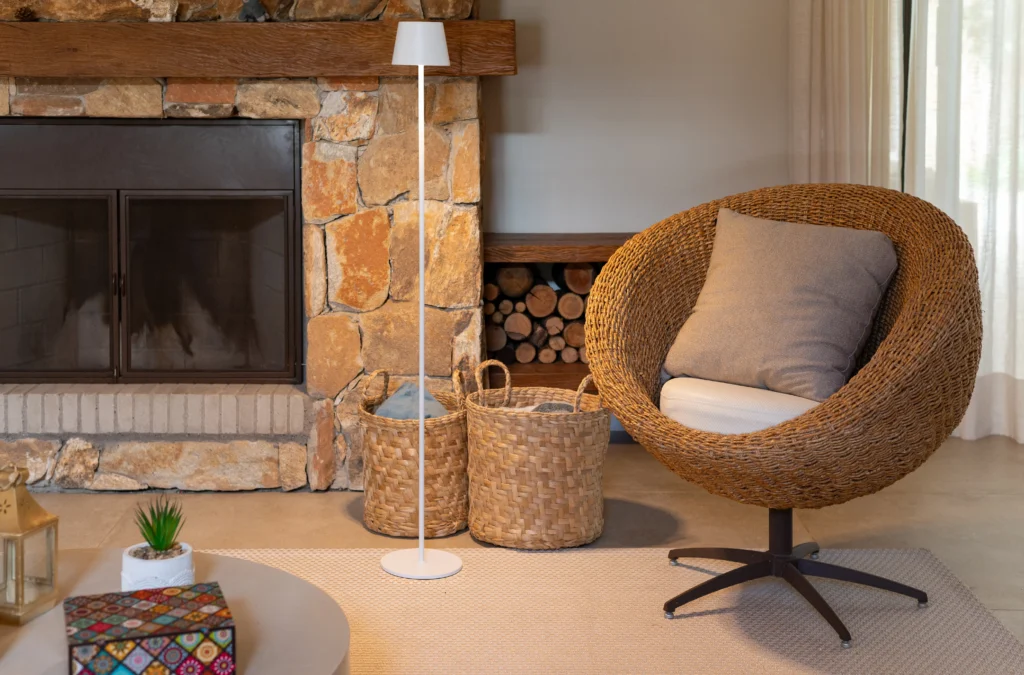 Iluminação aconchegante para o outono.