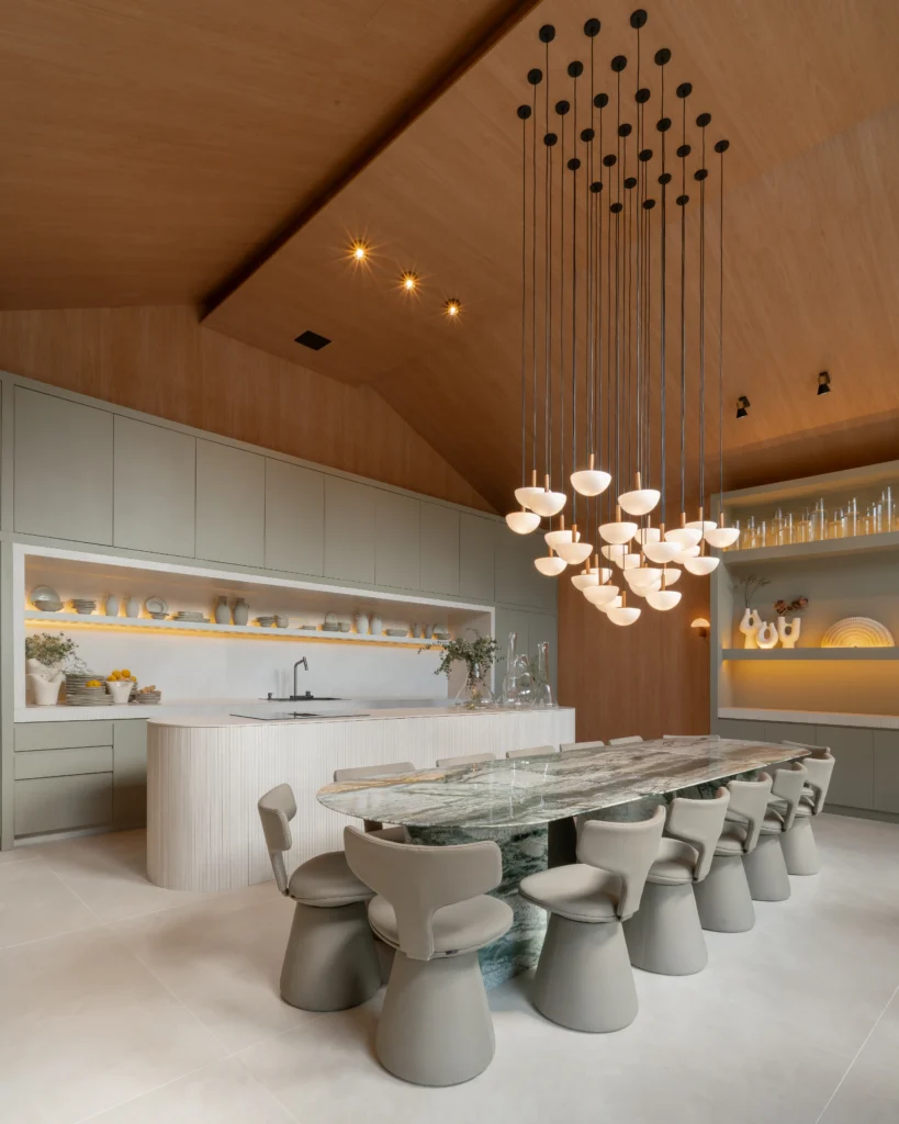 Iluminação para sala de jantar - pendente